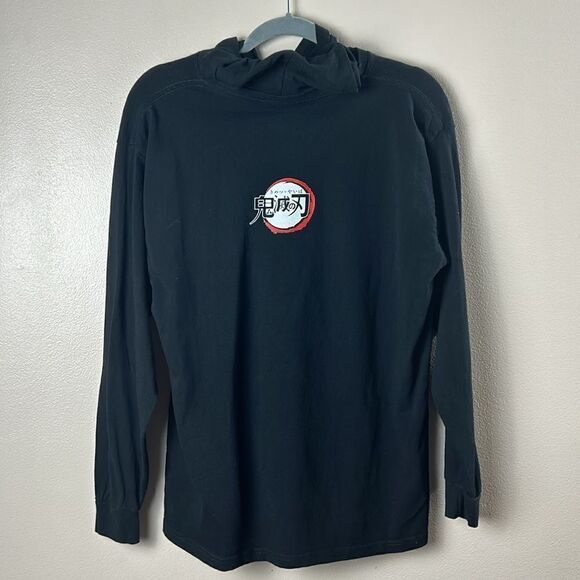 Long sleeve ANIME hooded shirt top rockstar EXTRA LARGE XL slayer - Picture 2 of 7